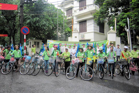 ເປີດສາກລາຍການຖີບລົດຖີບ ມິດຕະພາບ ຊາວໜຸ່ມຫວຽດນາມ-ລາວ